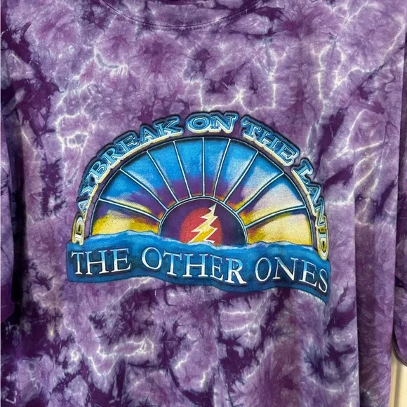Purple The Grateful Dead The Other Ones 2002 Tour Men’s XL Tie-Dye T-Shirt RARE - Picture 3 of 4